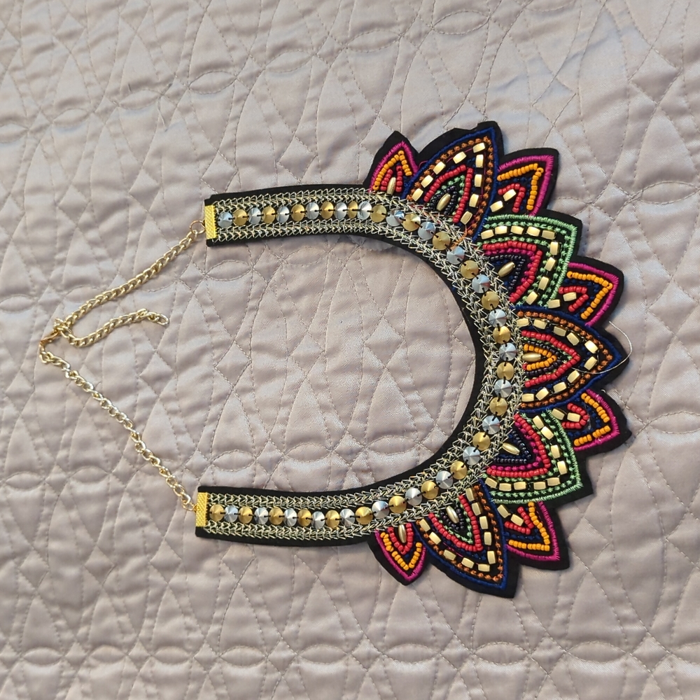 Beaded Collar Necklace